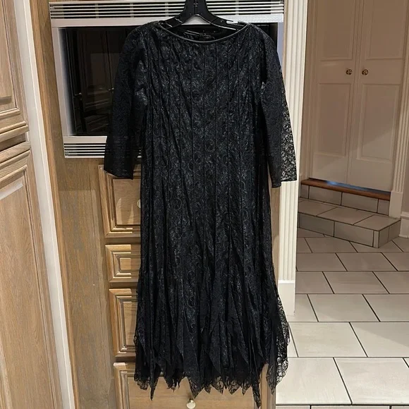 turquoise long sleeve lace dress A-Line V-Neck Royal Blue Long Sleeves Prom Dress with Appliques PG996 US10 / Teal main image 0